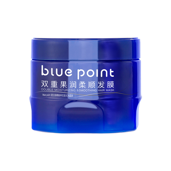 (Кол-во в коробке 24 шт) BLUE POINT 500 г Увлажняющая маска для гладких и послушных волос с двойной силой фруктов