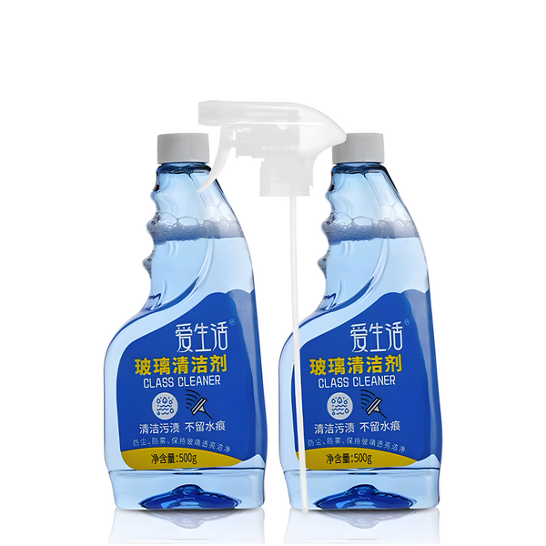 (Коробка 10 шт) iLiFE Средство для мытья стекол 500 г +500 г