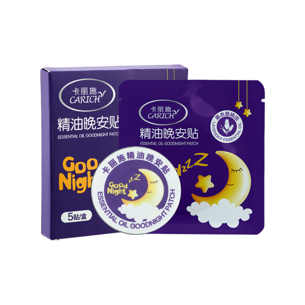 (Кол-во в коробке 180 шт) CARICH согревающие пластыри на ночь с эфирным маслом (5 шт)