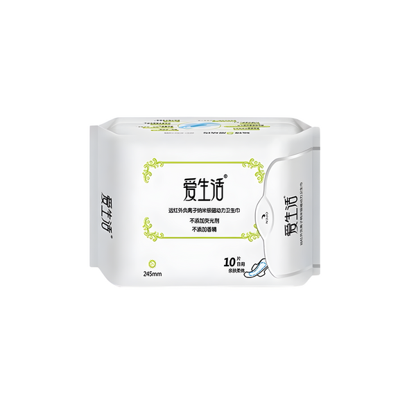 (Кол-во в коробке 100 шт) iLiFE Дневные гигиенические прокладки, 245 мм 10 шт