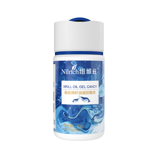 (Кол-во в коробке 50 шт) Nilrich Гелевые капсулы с маслом криля с высоким содержанием фосфолипидов 56%