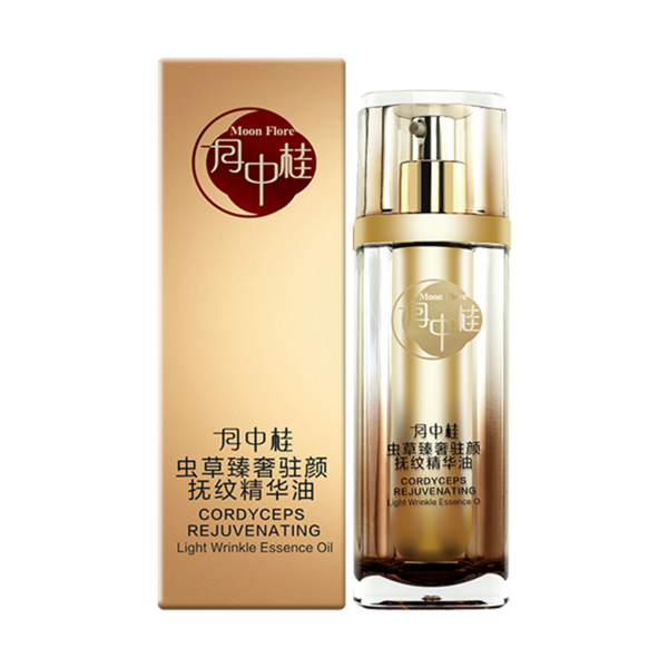 (Кол-во в коробке 48 шт)Антивозрастное эссенционное масло с кордицепсом против морщин/30 мл